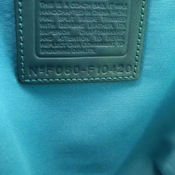 Coach Y2K Suede & Leather Hobo - Picture 4 of 10